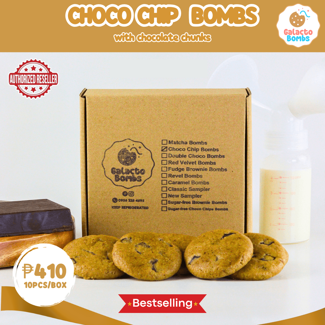 Choco Chip Bombs (10 Cookies)