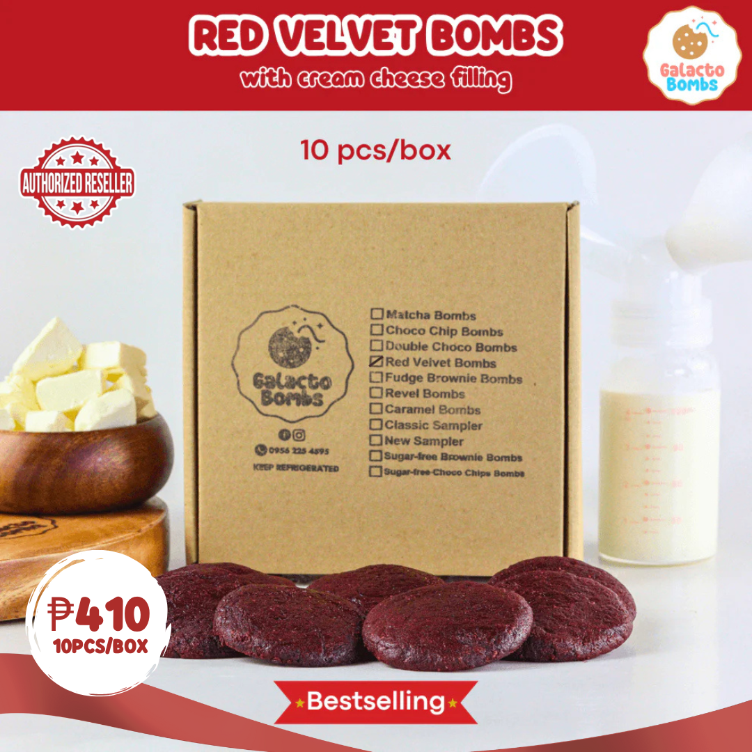 Red Velvet Bombs (10 Cookies)