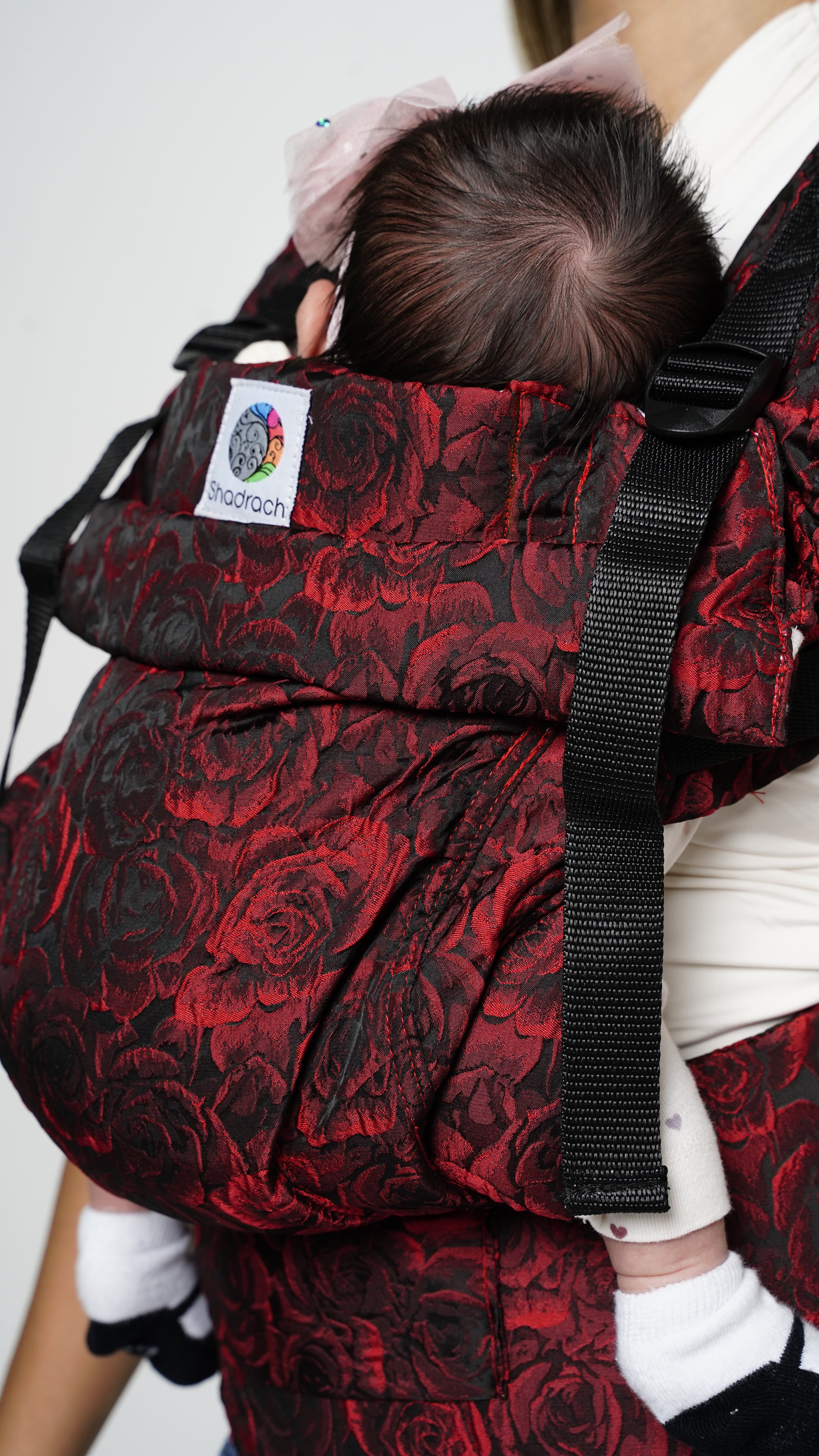 SHADRACH SHE ROSE HANDWOVEN BABY CARRIER